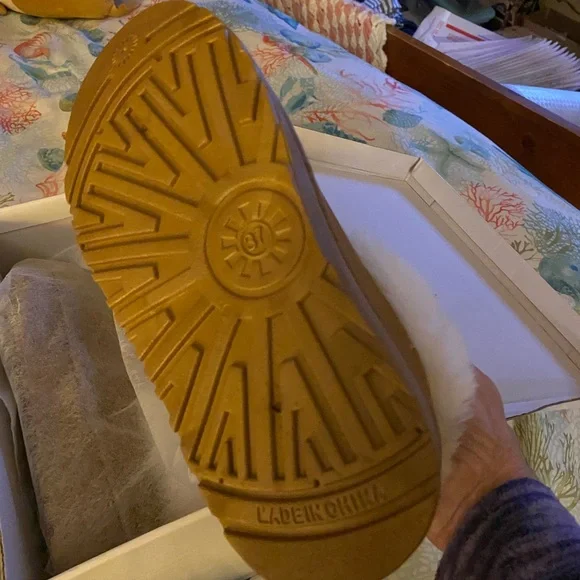 Flock Platform Slippers - Picture 2 of 5